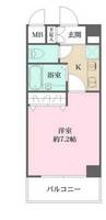 兵庫県神戸市東灘区住吉宮町3丁目(マンション)の賃貸物件の間取り