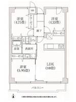 物件の間取り画像