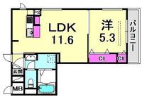 物件の間取り画像