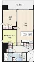 Noire北堀江の間取り
