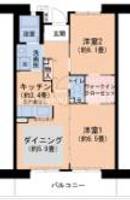 兵庫県尼崎市武庫元町3丁目(マンション)の賃貸物件の間取り
