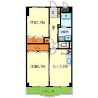 兵庫県神戸市灘区大内通3丁目(マンション)の賃貸物件の間取り