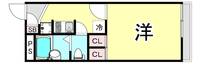 兵庫県西宮市中須佐町(アパート)の賃貸物件の間取り