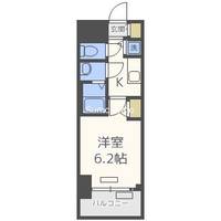 大阪府大阪市西区九条南2丁目(マンション)の賃貸物件の間取り