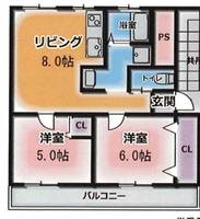 物件の間取り画像