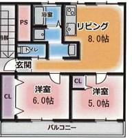 物件の間取り画像