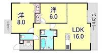 物件の間取り画像