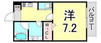 ALEGRIA神戸楠谷町の間取り