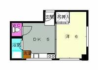 兵庫県神戸市中央区北長狭通6丁目(マンション)の賃貸物件の間取り