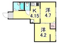 物件の間取り画像