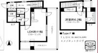 大阪府大阪市西区新町1丁目(マンション)の賃貸物件の間取り