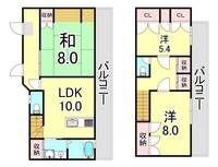 物件の間取り画像