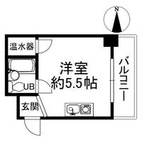 兵庫県神戸市中央区脇浜町3丁目(マンション)の賃貸物件の間取り