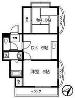 兵庫県西宮市高座町(マンション)の賃貸物件の間取り