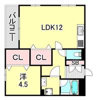 物件の間取り画像