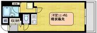 大阪府大阪市浪速区恵美須西3丁目(マンション)の賃貸物件の間取り