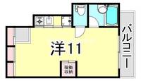 兵庫県西宮市門戸西町(マンション)の賃貸物件の間取り