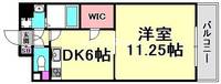 兵庫県西宮市門戸荘(マンション)の賃貸物件の間取り