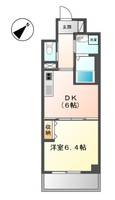 兵庫県神戸市須磨区行幸町1丁目(マンション)の賃貸物件の間取り