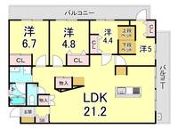 物件の間取り画像