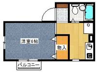 兵庫県神戸市中央区神若通4丁目(アパート)の賃貸物件の間取り