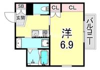 物件の間取り画像