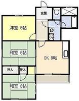 今田マンションB棟の間取り