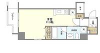 大阪府大阪市西区靱本町3丁目(マンション)の賃貸物件の間取り