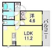 物件の間取り画像