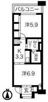 物件の間取り画像