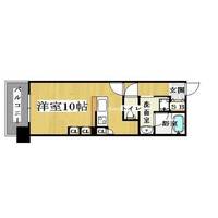 大阪府大阪市浪速区稲荷2丁目(マンション)の賃貸物件の間取り