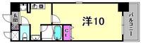 兵庫県尼崎市杭瀬南新町2丁目(マンション)の賃貸物件の間取り