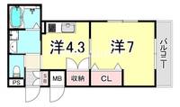 物件の間取り画像