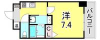 兵庫県神戸市須磨区大田町4丁目(マンション)の賃貸物件の間取り