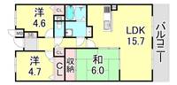 物件の間取り画像