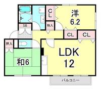 物件の間取り画像