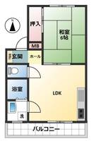 物件の間取り画像