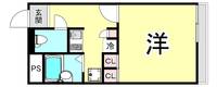 兵庫県尼崎市道意町2丁目(アパート)の賃貸物件の間取り