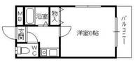 兵庫県神戸市東灘区岡本7丁目(マンション)の賃貸物件の間取り