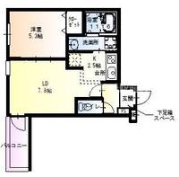 兵庫県尼崎市水堂町3丁目(アパート)の賃貸物件の間取り
