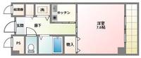 ウエストビラITOの間取り
