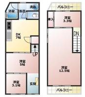 物件の間取り画像