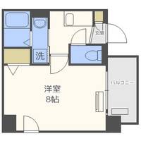 大阪府大阪市浪速区日本橋西1丁目(マンション)の賃貸物件の間取り