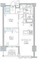 兵庫県神戸市中央区下山手通5丁目(マンション)の賃貸物件の間取り