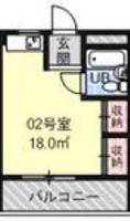 兵庫県神戸市灘区永手町3丁目(マンション)の賃貸物件の間取り