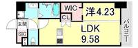 兵庫県西宮市芦原町(マンション)の賃貸物件の間取り