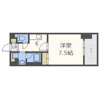 大阪府大阪市西区本田1丁目(マンション)の賃貸物件の間取り