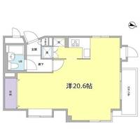 東京都世田谷区三宿1丁目(マンション)の賃貸物件の間取り