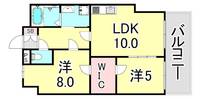 物件の間取り画像