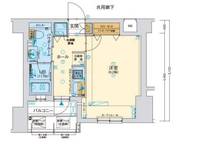 大阪府大阪市西区川口1丁目(マンション)の賃貸物件の間取り